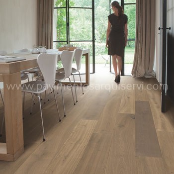 Madera Natural Parquet Roble Café con Leche Aceitado